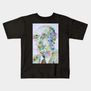 BORGES - watercolor portrait.3 Kids T-Shirt